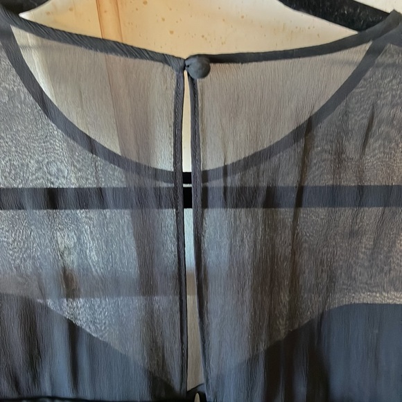 J Crew Ladies Black Silk Cocktail Dress. - Picture 6 of 6